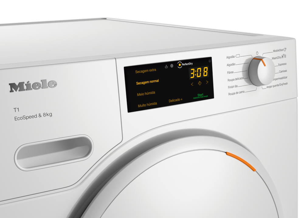Máquinas de secar roupa - TWC560WP EcoSpeed&8kg Branco lótus - 4