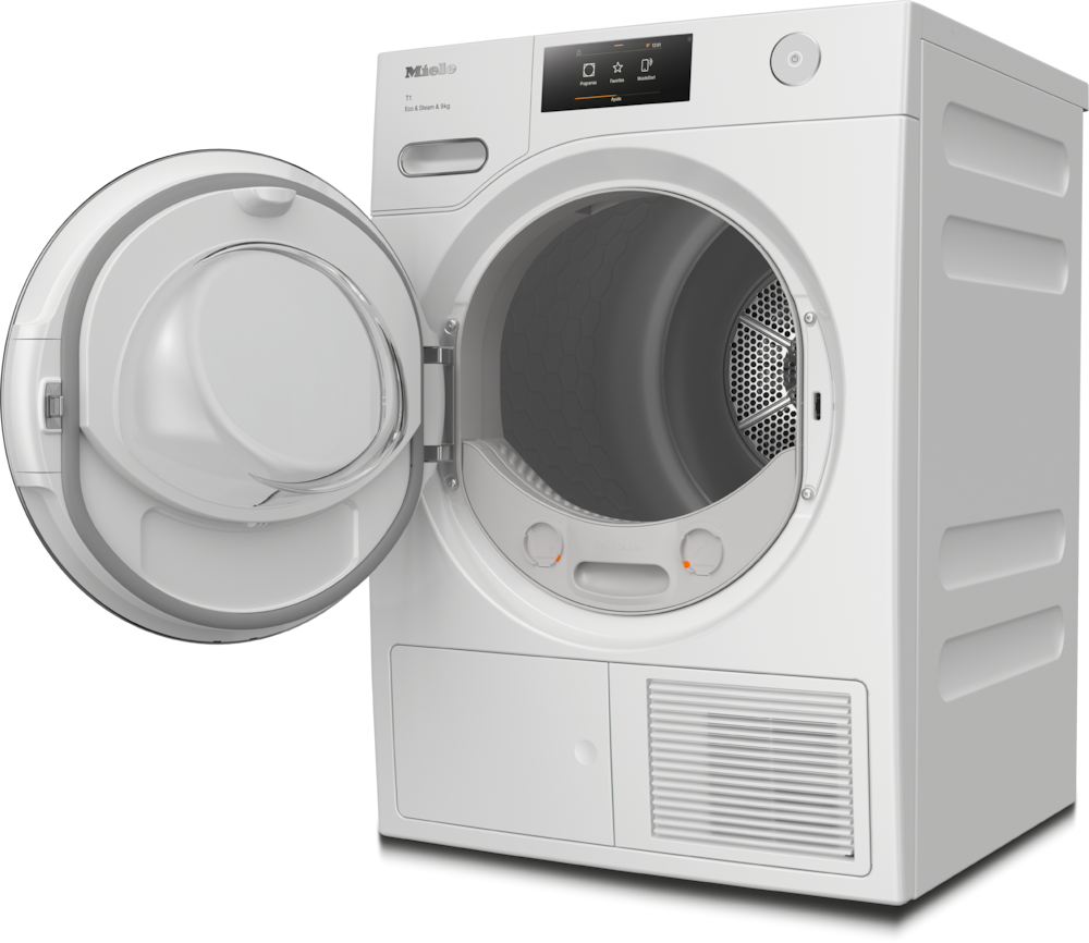 Miele - TWR780WP Eco&Steam&9kg Branco lótus – Máquinas de secar roupa - 2