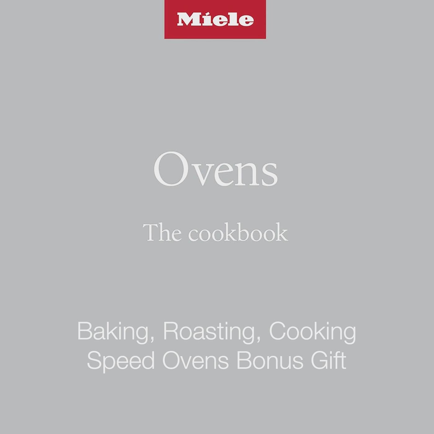 Baking Roasting Cooking Cookbook Voucher Redemption Speed Ovens product photo Front View ZOOM