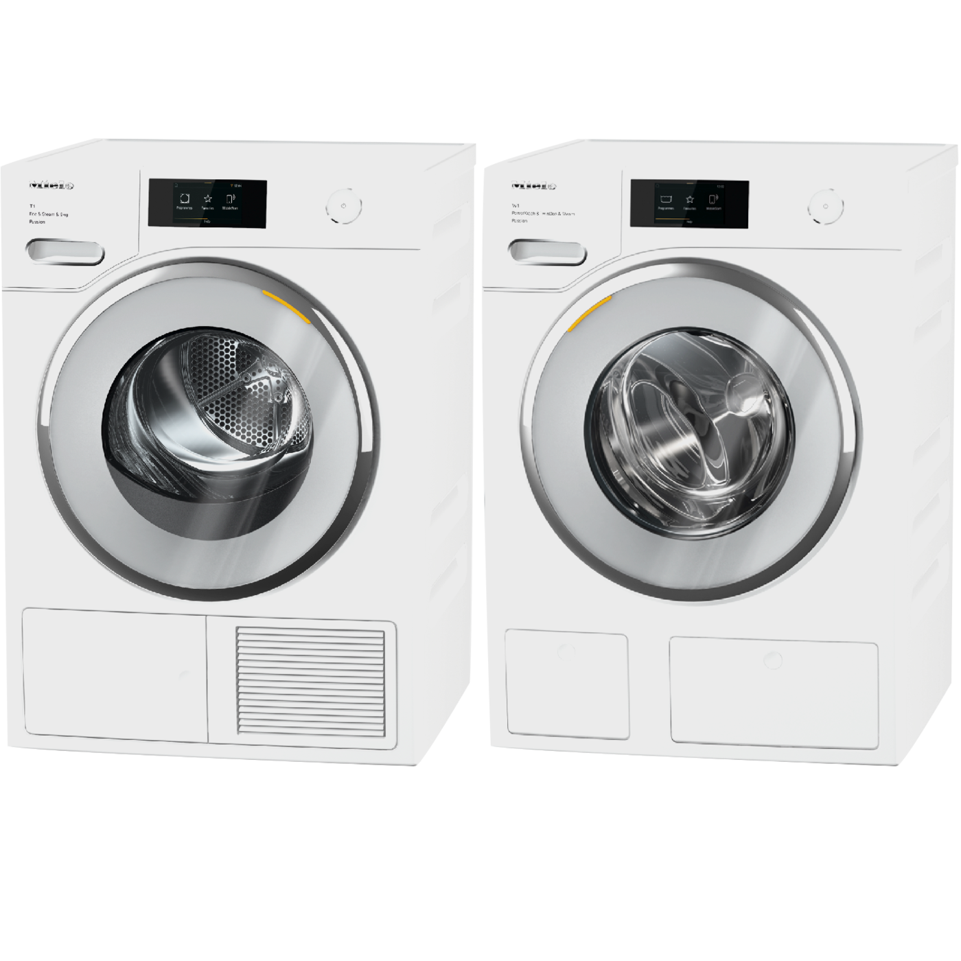Laundry Set WWV980 WPS Passion washing machine & TWV780 WP Passion T1