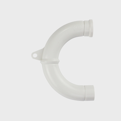 Miele Washing machine Elbow - Spare Part 04595841 product photo Back View L