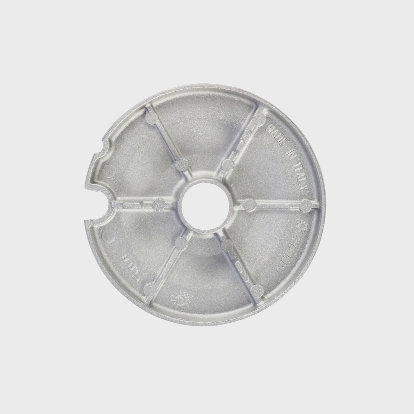 Miele Cooktop & Combiset Burner Head - Spare Part 08281350 product photo Back View ZOOM