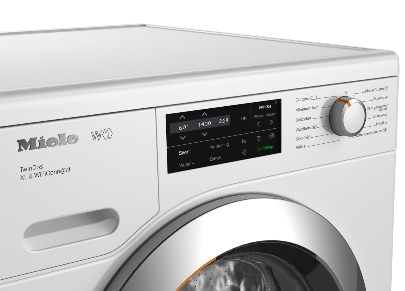 Miele 洗濯機 | WCI660 WPS TDosXL & WiFi W1 洗濯機：