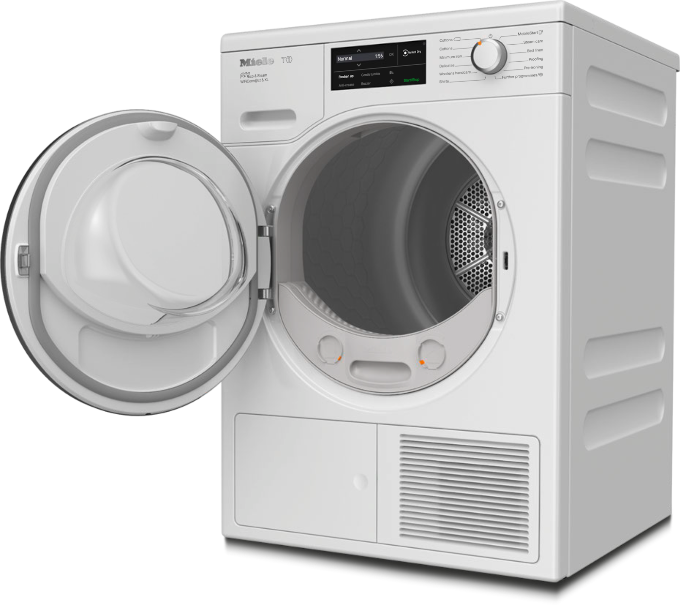 Miele TCJ 680 WP Eco&Steam WiFi&XL T1 ヒートポンプ式乾燥機：