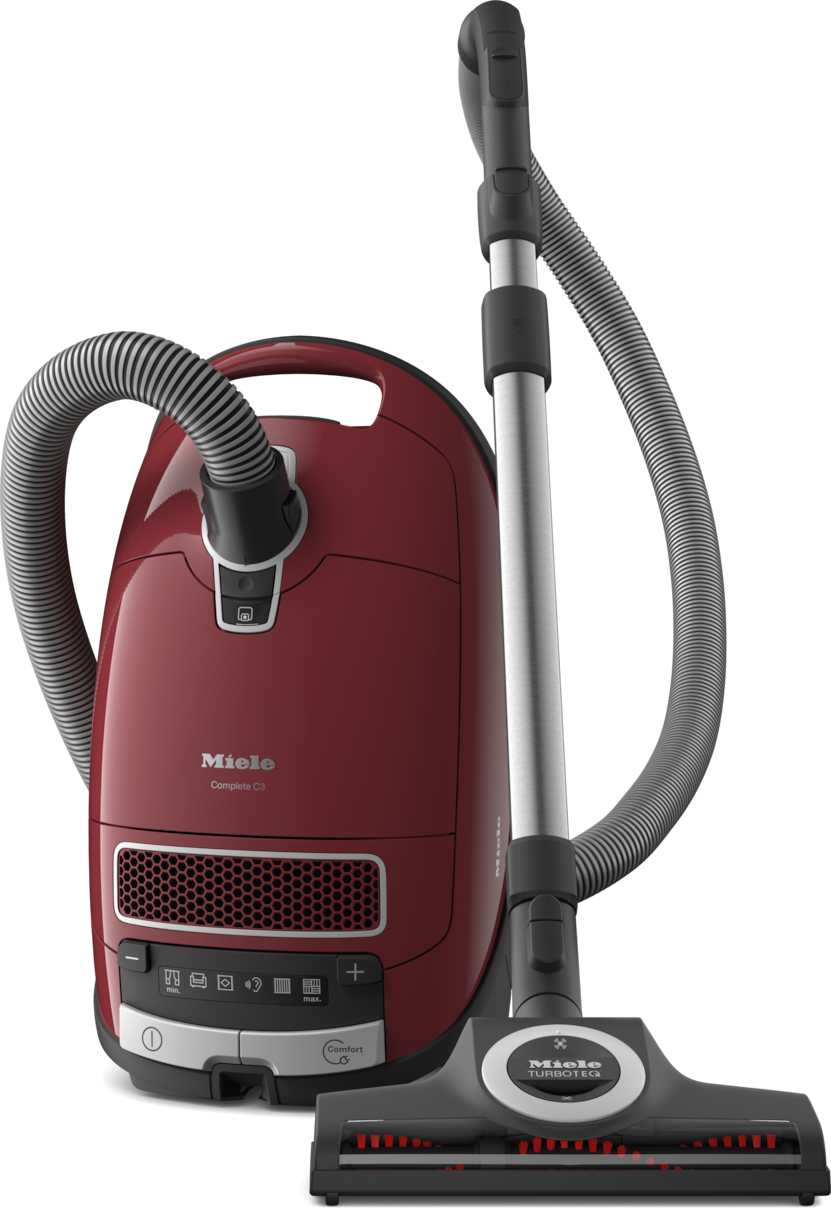 Miele Complete C3 Cat & Dog Brombeerrot Staubsauger