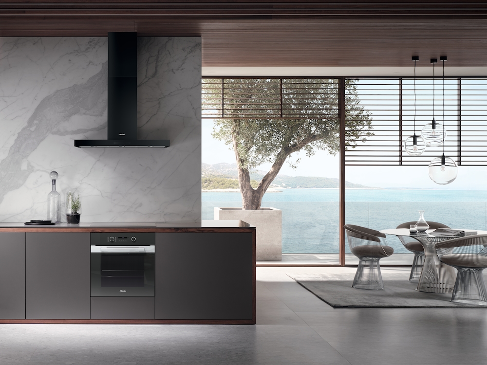 Miele - PUR 98 W Matzwart – Dampkappen - 3