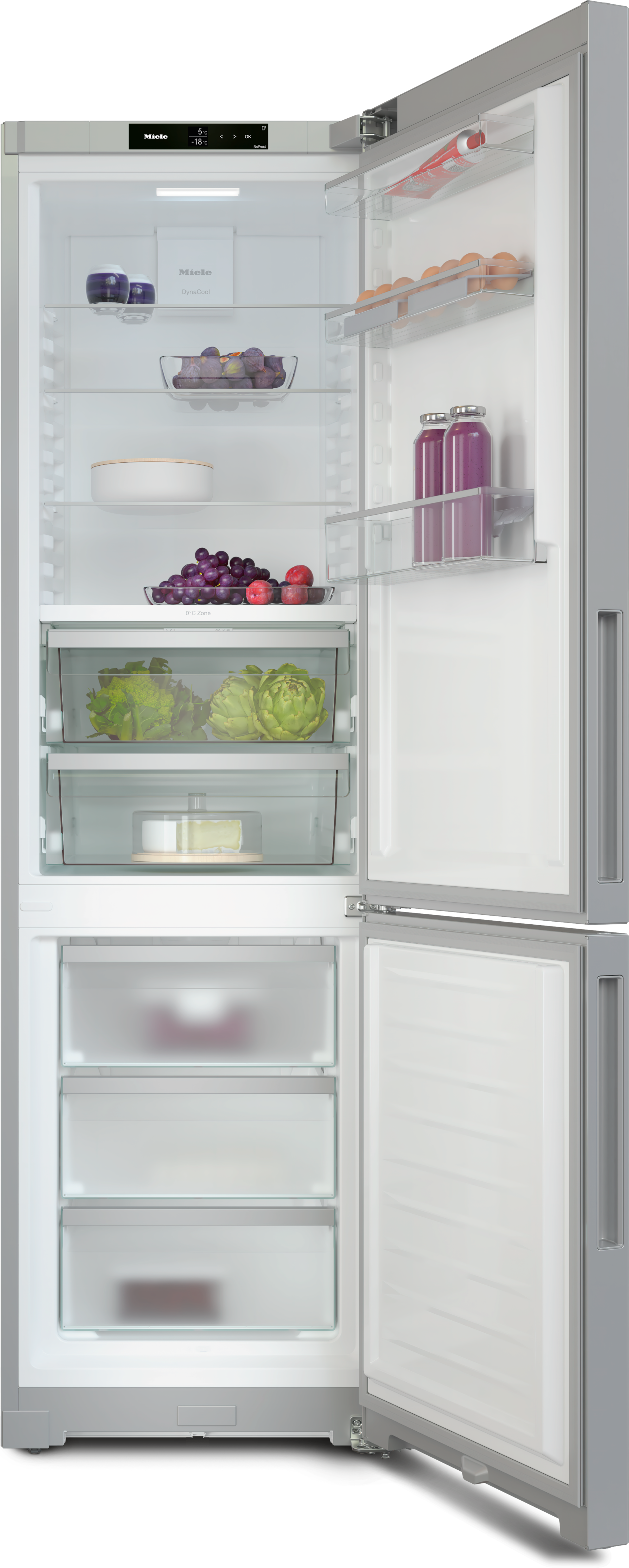 Réfrigérateurs/congélateurs - KFN 4397 CD 125 Edition Aspect acier inoxydable - 2