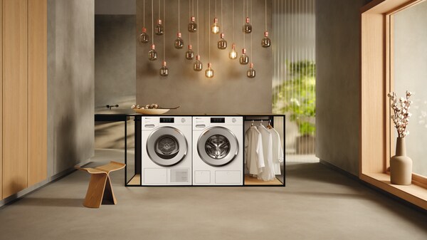 Miele W2 and T2 washing machine and dryer
