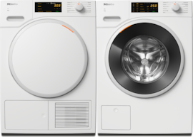 Laundry Set: WWD120 WCS 8kg washing machine & TWC 220 WP tumble dryer product photo