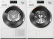 Laundry Set: WWI860 WPS PWash&TDos&9kg washing machine & TWL 780 WP EcoSpeed&Steam&9kg T1 heat-pump dryer product photo