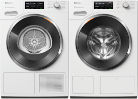 Laundry Set: WWI860 WPS PWash&TDos&9kg washing machine & TWL 780 WP EcoSpeed&Steam&9kg T1 heat-pump dryer product photo