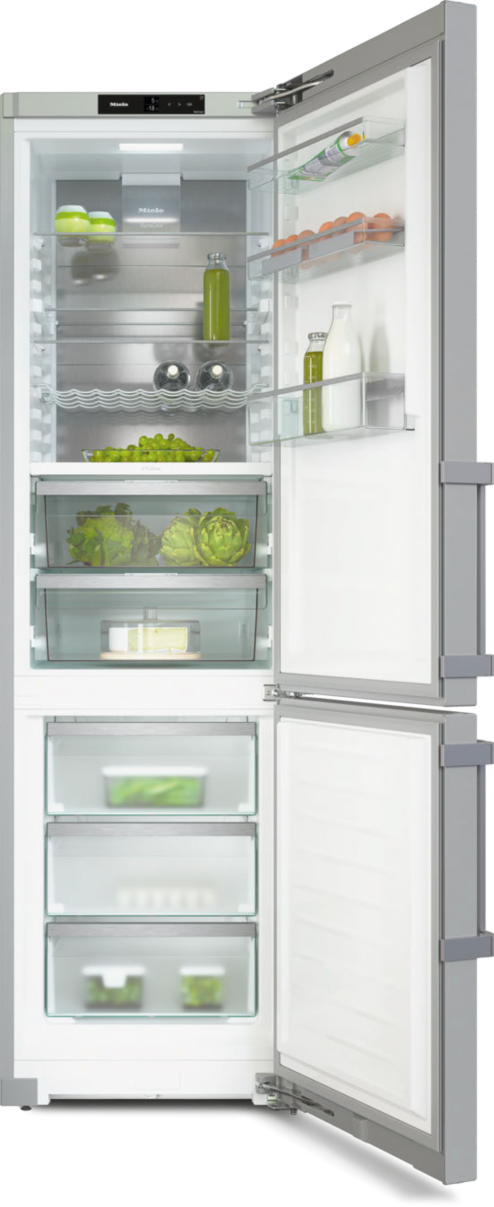 Réfrigérateurs/congélateurs - KFN 4799 AD 125 Gala Ed CleanSteel Front acier inox. - 2