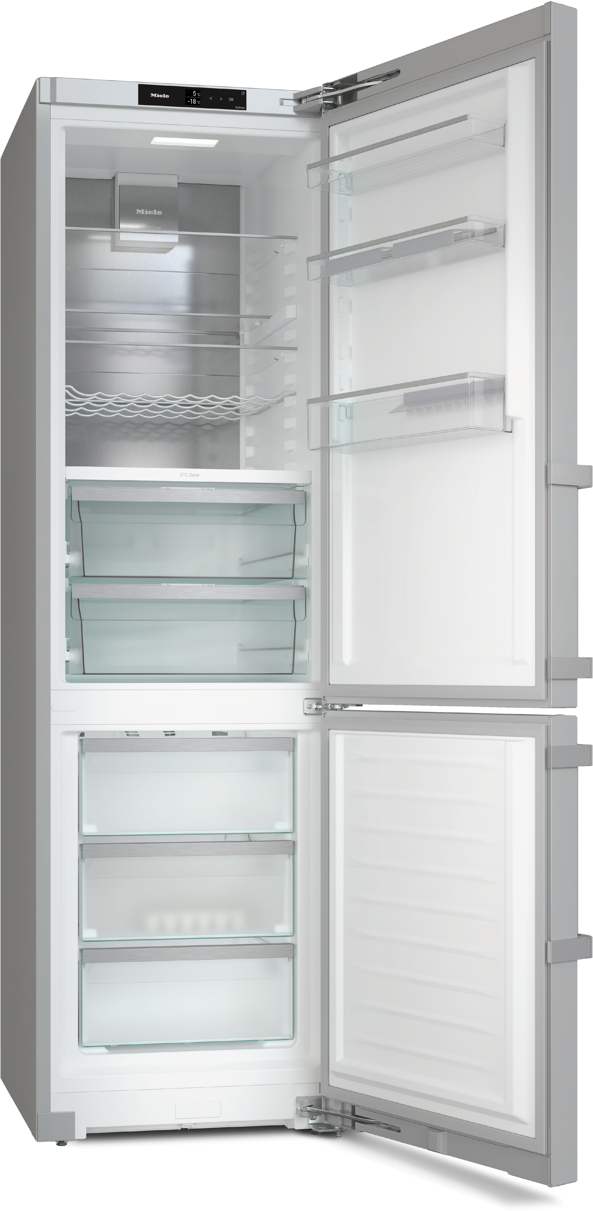 Refrigerare - KFN 4799 AD 125 Gala Ed Oţ. inox, faţă CleanSteel - 3