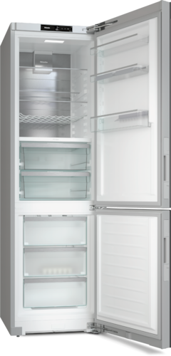 Melns ledusskapis ar saldētavu un PerfectFresh Pro funkciju, 2.01m augstums (KFN 4799 AD 125 Gala Edition) product photo Front View2 L