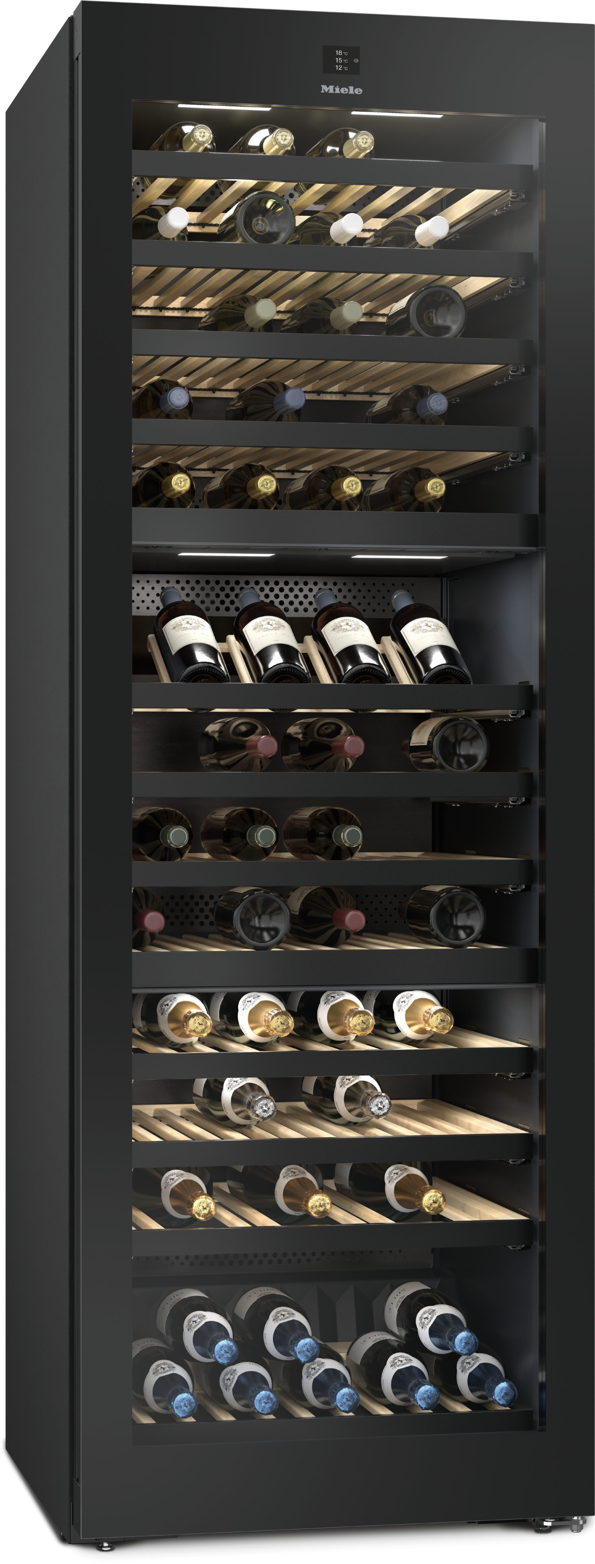 Réfrigérateurs/congélateurs - KWT 4995 F Noir obsidien (verre) - 1