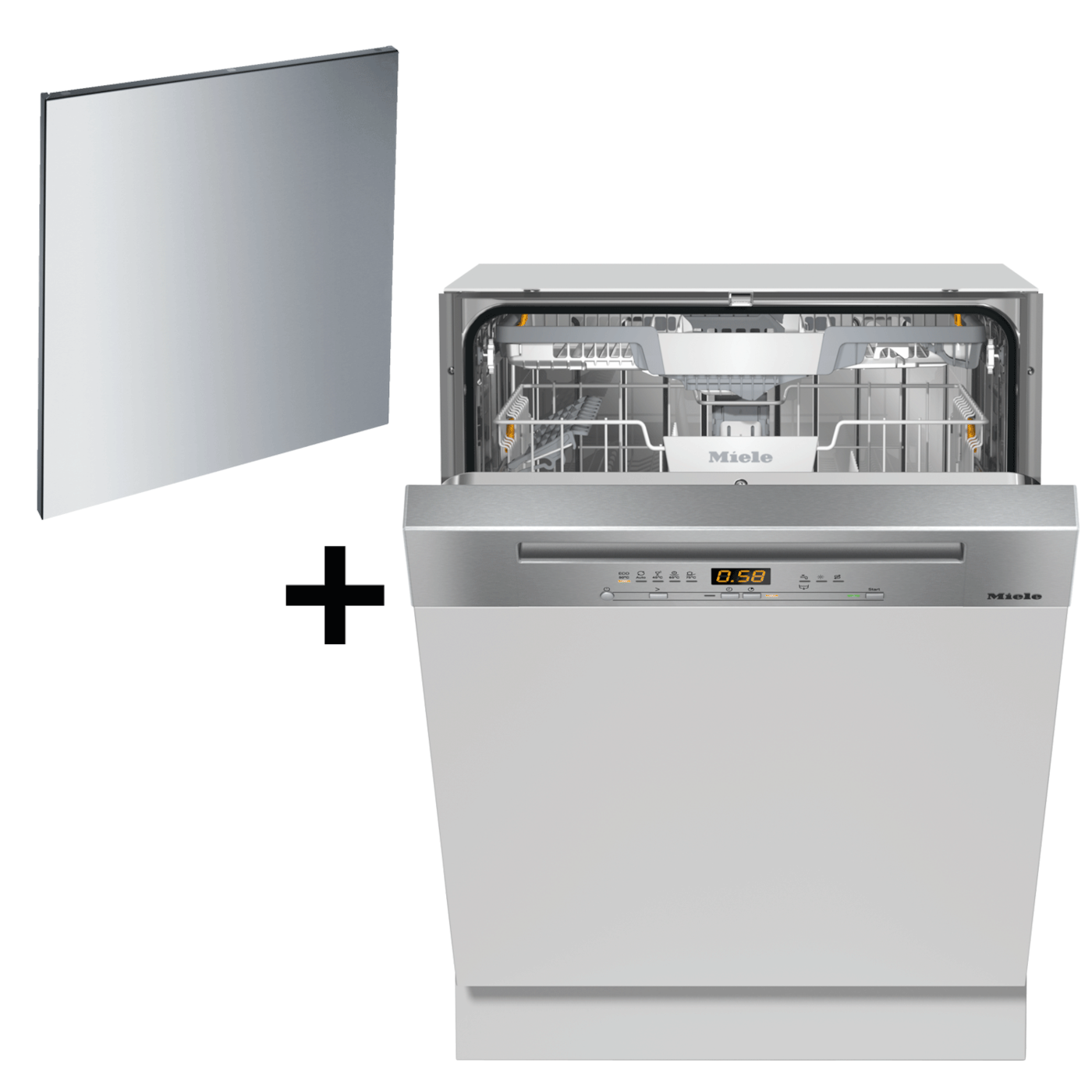 ドアキットセット】食器洗い機 G 5214 C SCi (ステンレス/60CM)(送料 