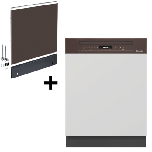 【ドアキットセット】食器洗い機 G 7104 C SCi  (ブラウン/60CM)(送料27500込) product photo Front View L