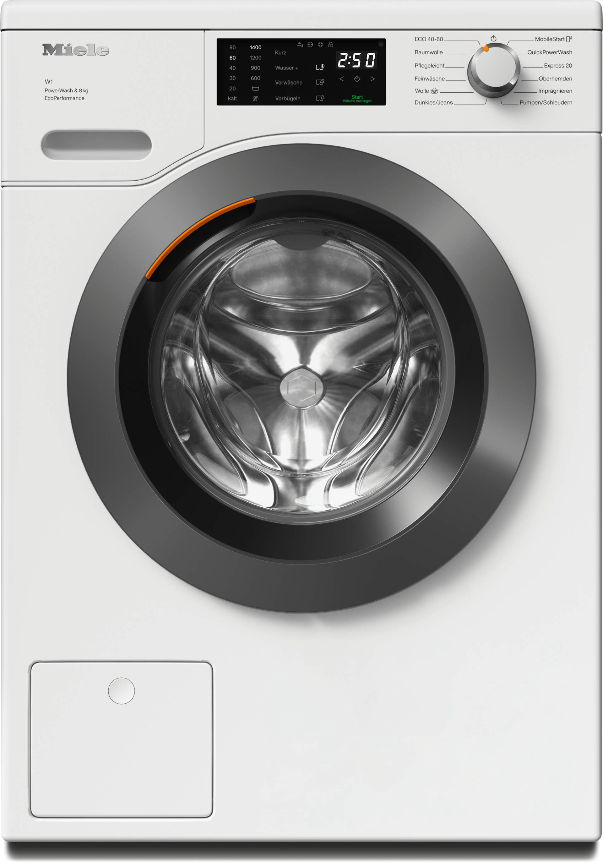 Waschmaschinen - WCE460 WPS PWash&8kg Lotosweiß - 1