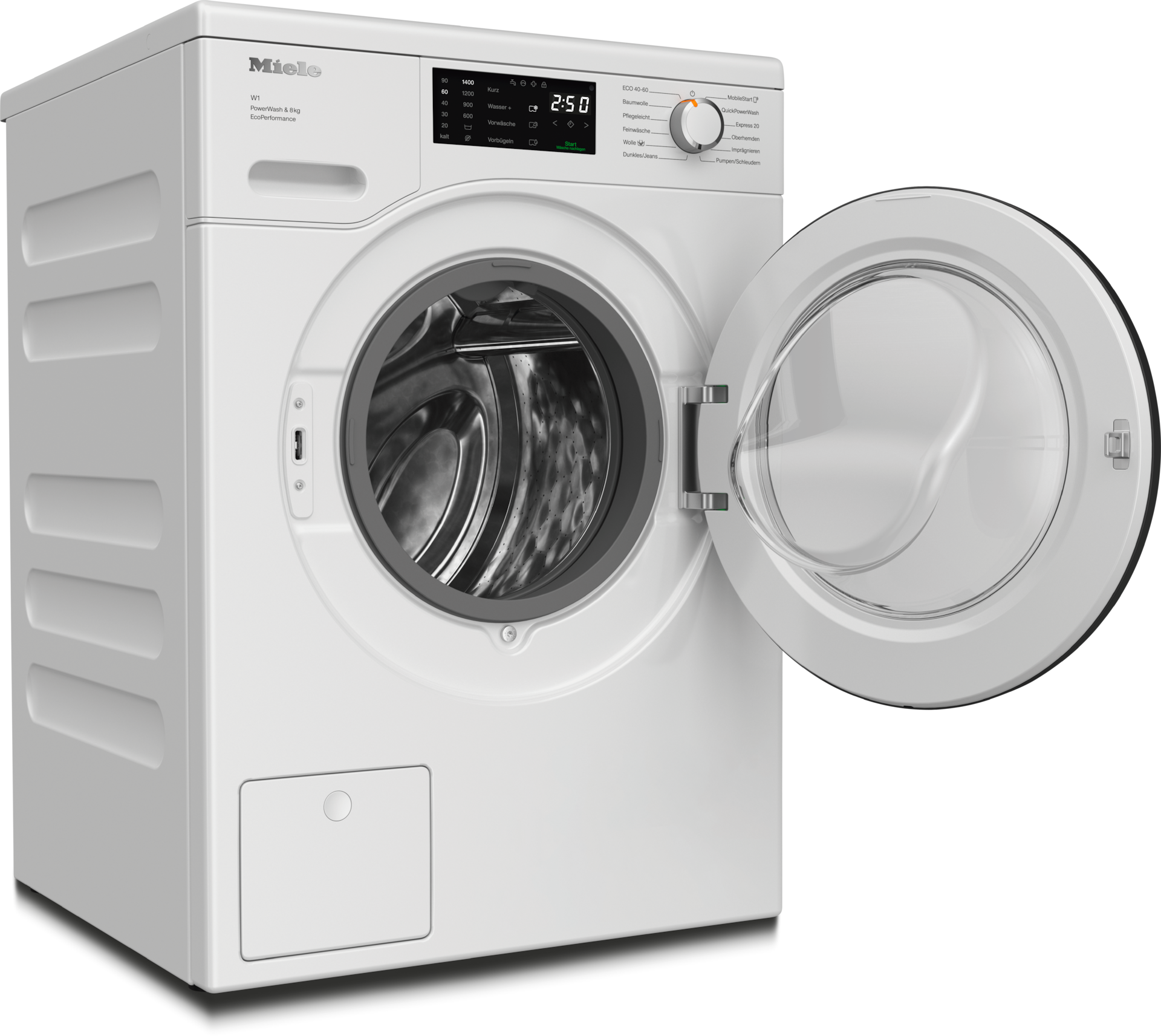 Waschmaschinen - WCE460 WPS PWash&8kg Lotosweiß - 2