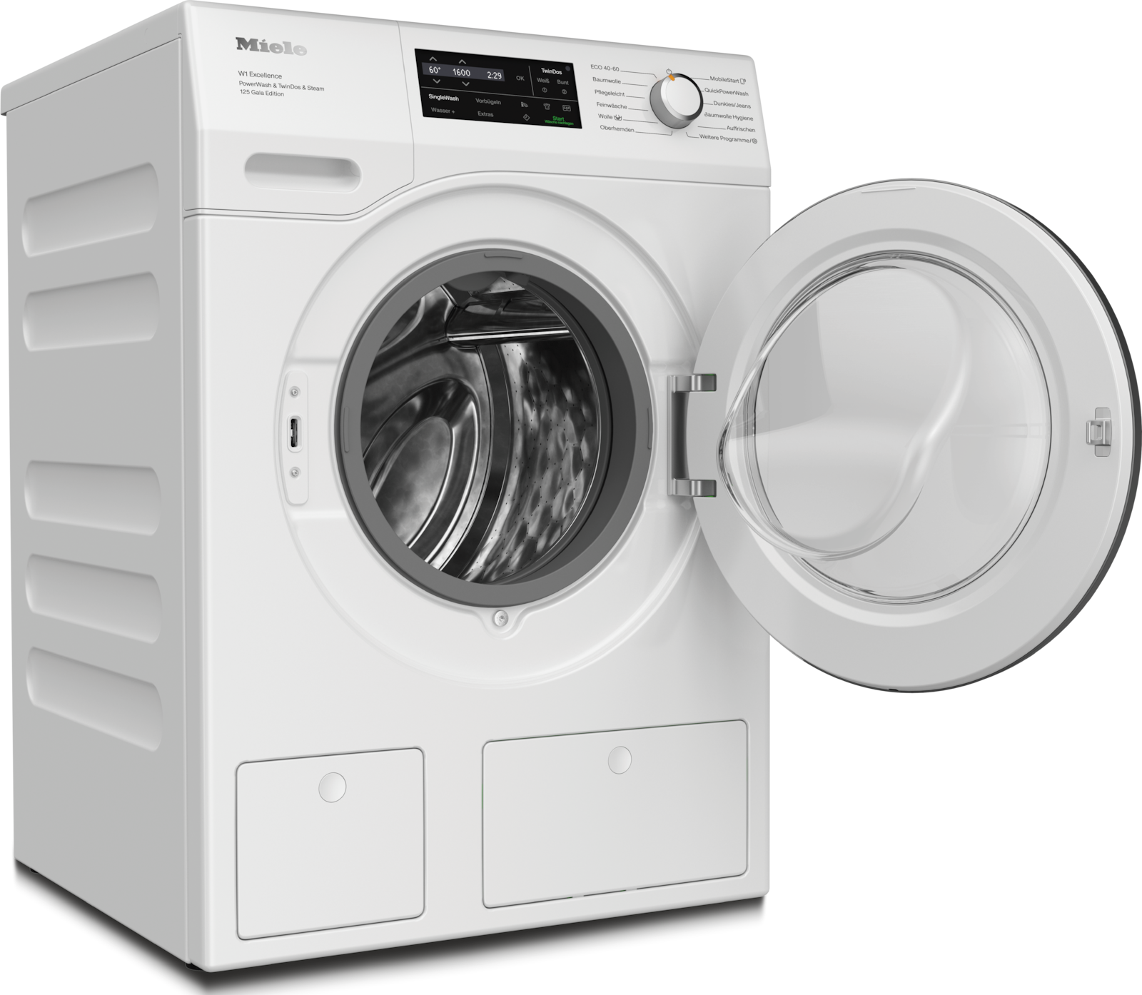 Lave-linge - WEI895 WPS 125 Gala Edition Blanc lotus - 2