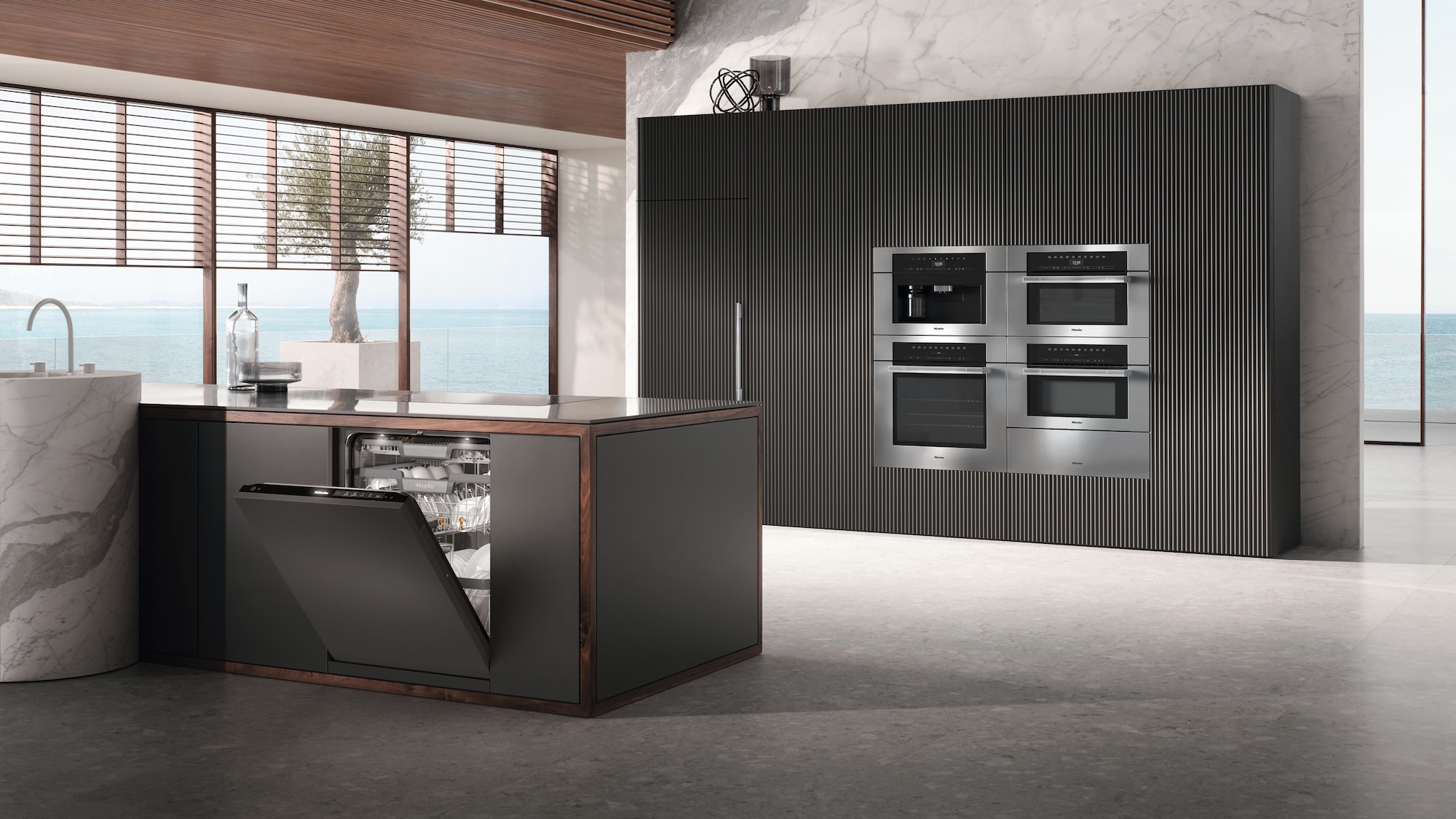 Kitche-with-Miele-appliances
