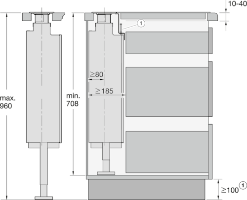 DAD 4941 Downdraft extractor product photo Missing translation L