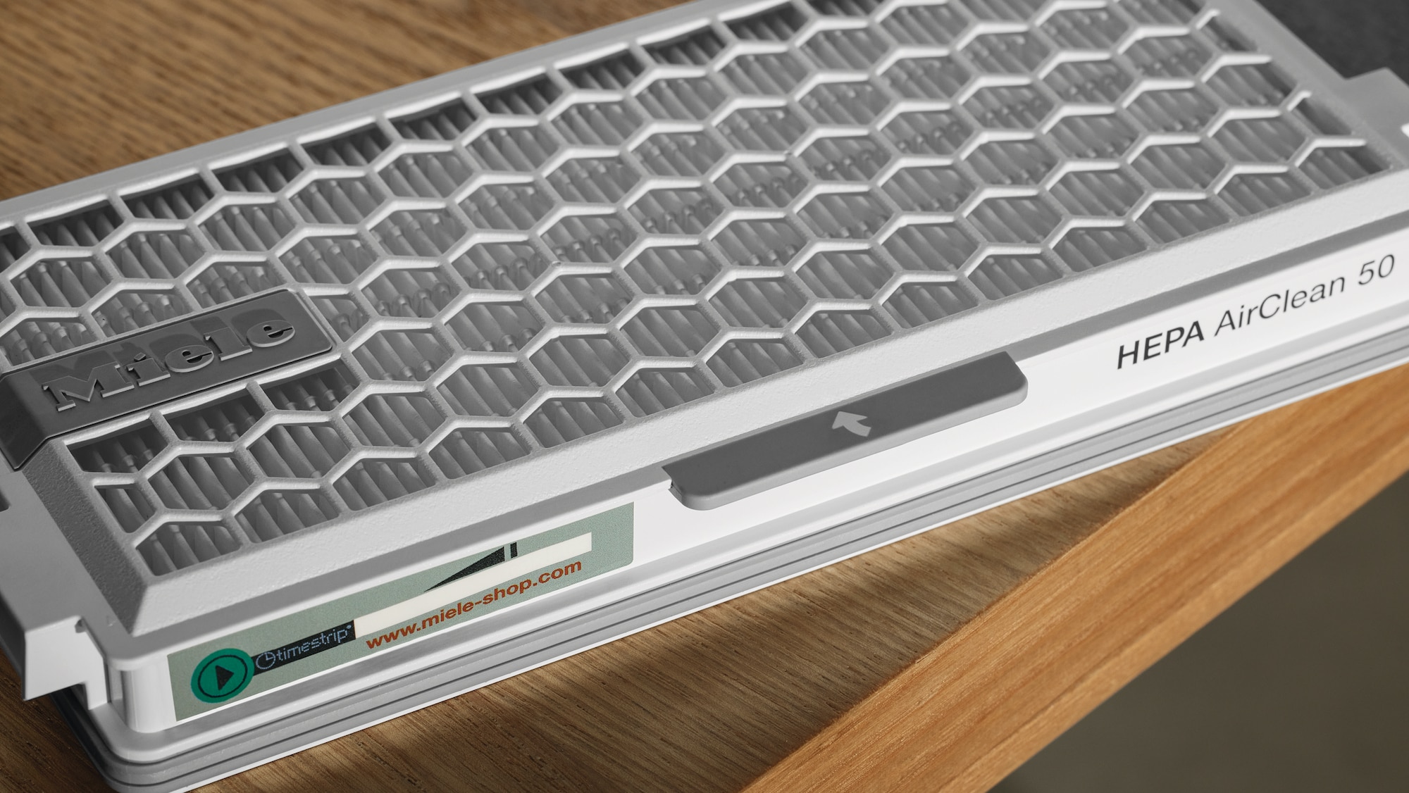 Image of a HEPA vacuum cleaner filter