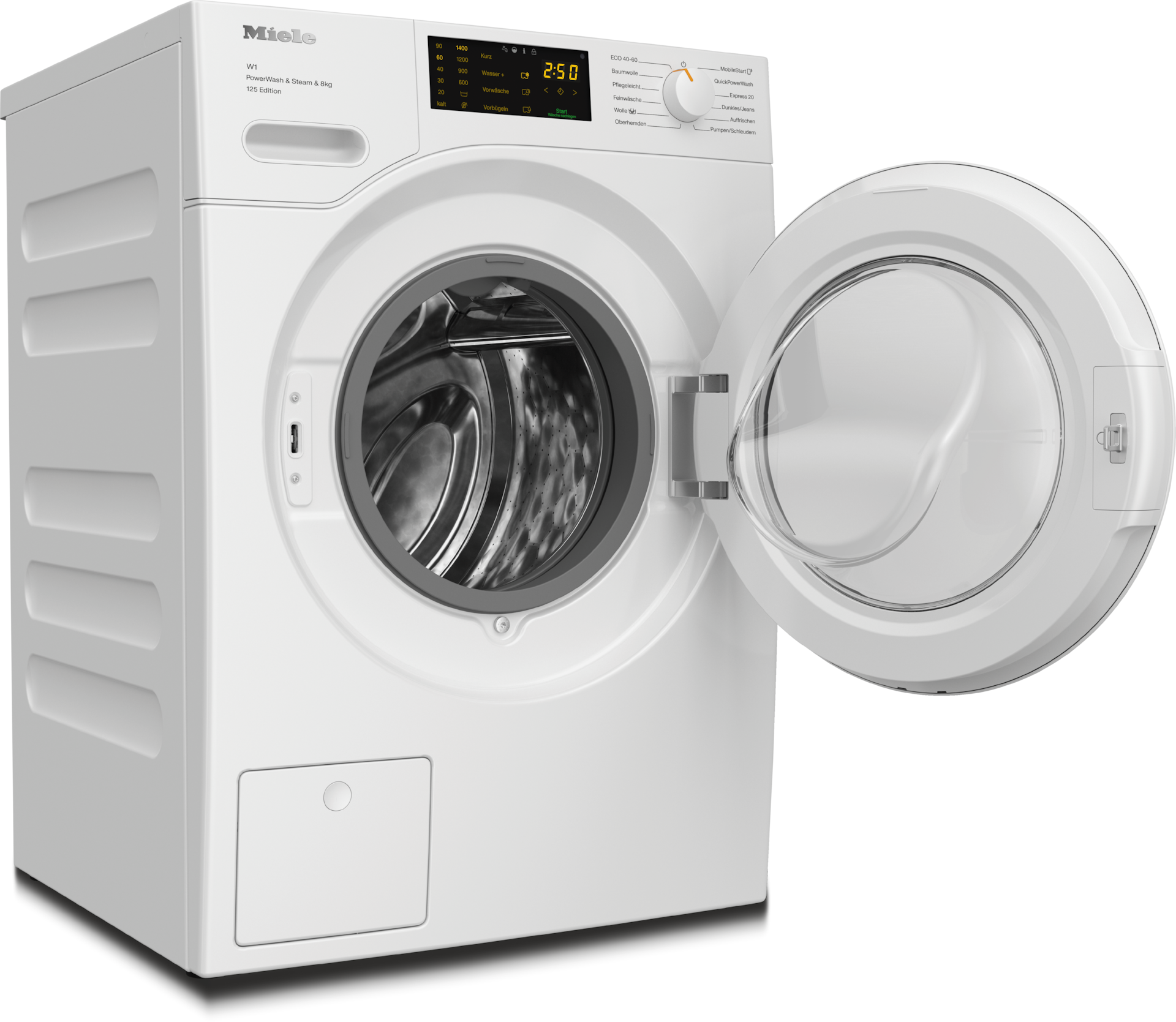 Waschmaschinen - WWB380 WPS 125 Edition Lotosweiß - 2