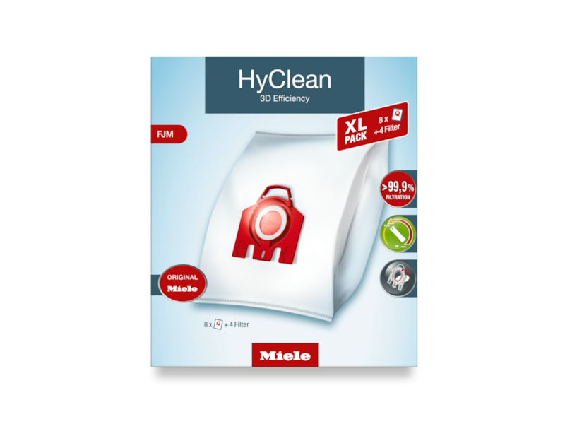 Tilbehør for støvsugere - Støvsugerposer og filtre - FJM XL HyClean 3D