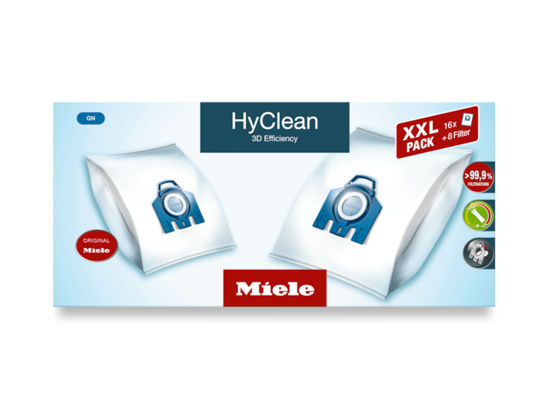 Tilbehør for støvsugere - Støvsugerposer og filtre - GN XXL HyClean 3D