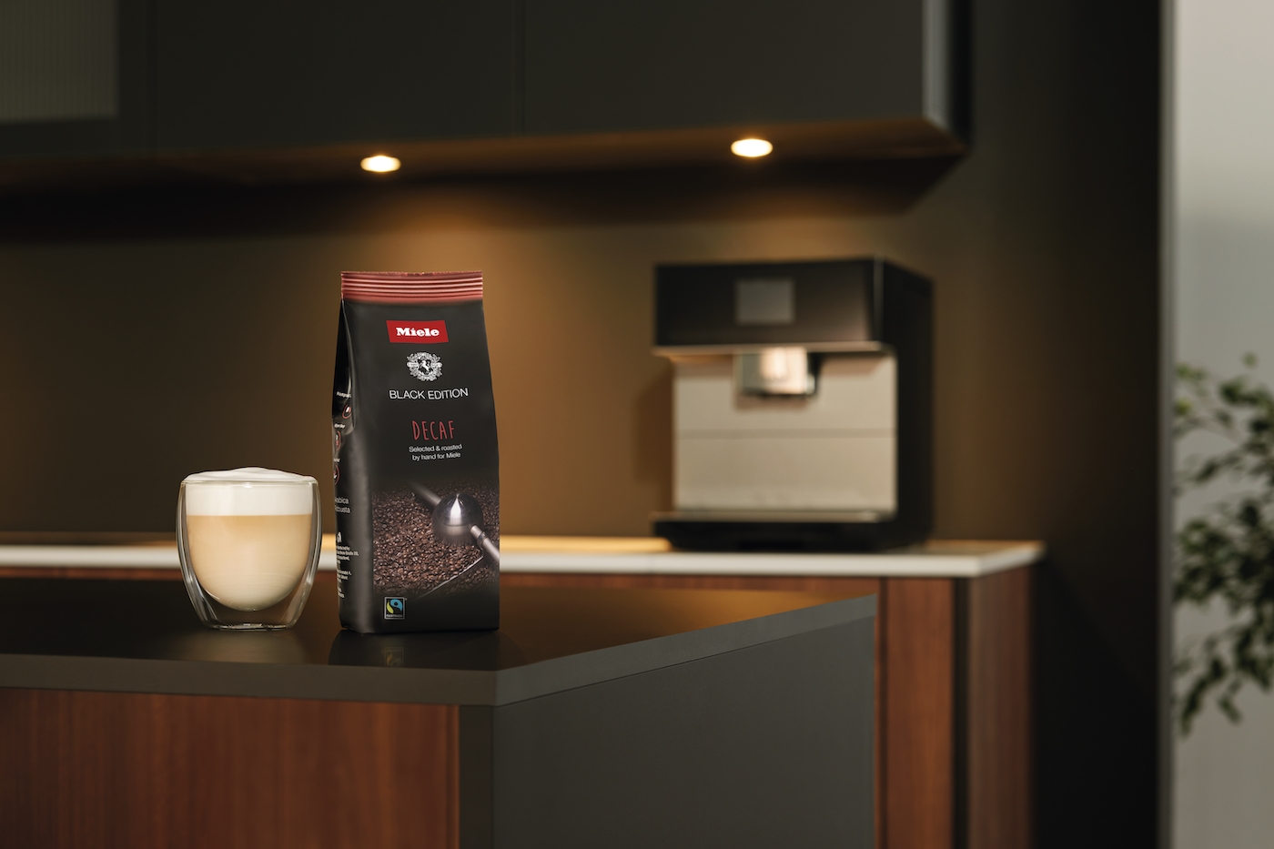 Miele Black Edition DECAF kafijas pupiņas, 250g product photo View3 ZOOM