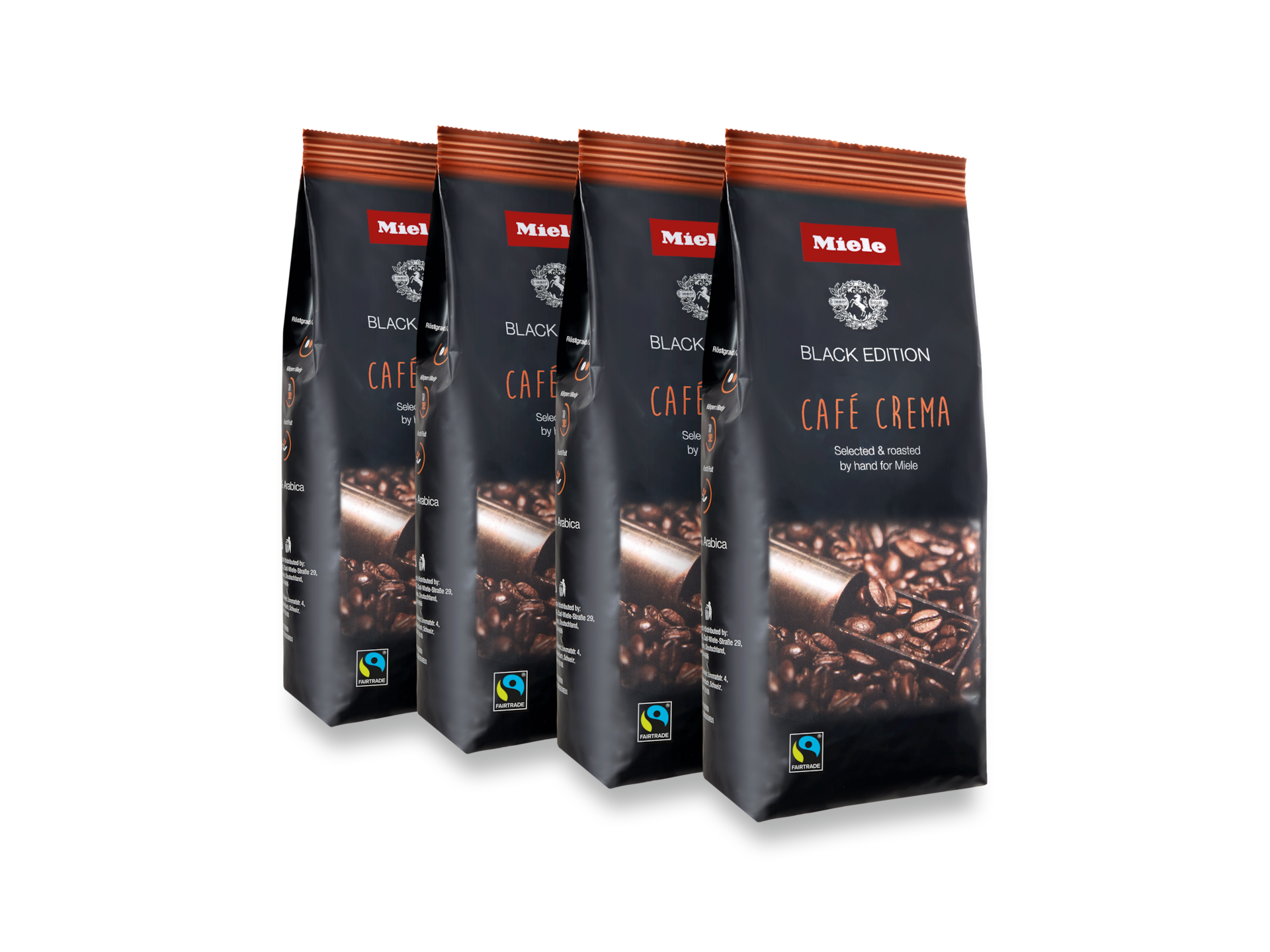 Tilbehør - Miele Black Edition CAFÉ CREMA 4x250g - 2