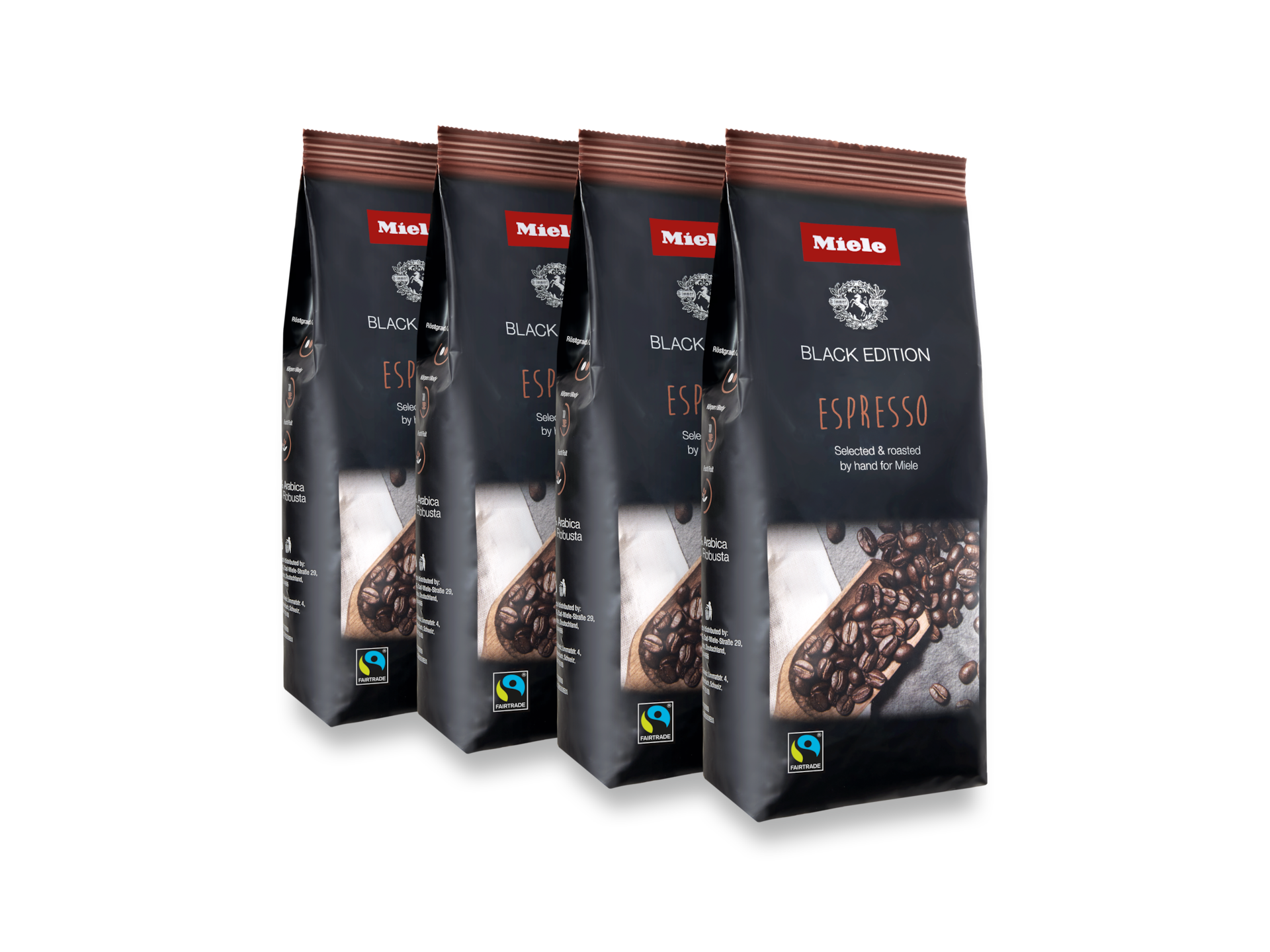 Zubehör/Verbrauchsgüter (A&C) - Miele Black Edition ESPRESSO 4x250g - 2