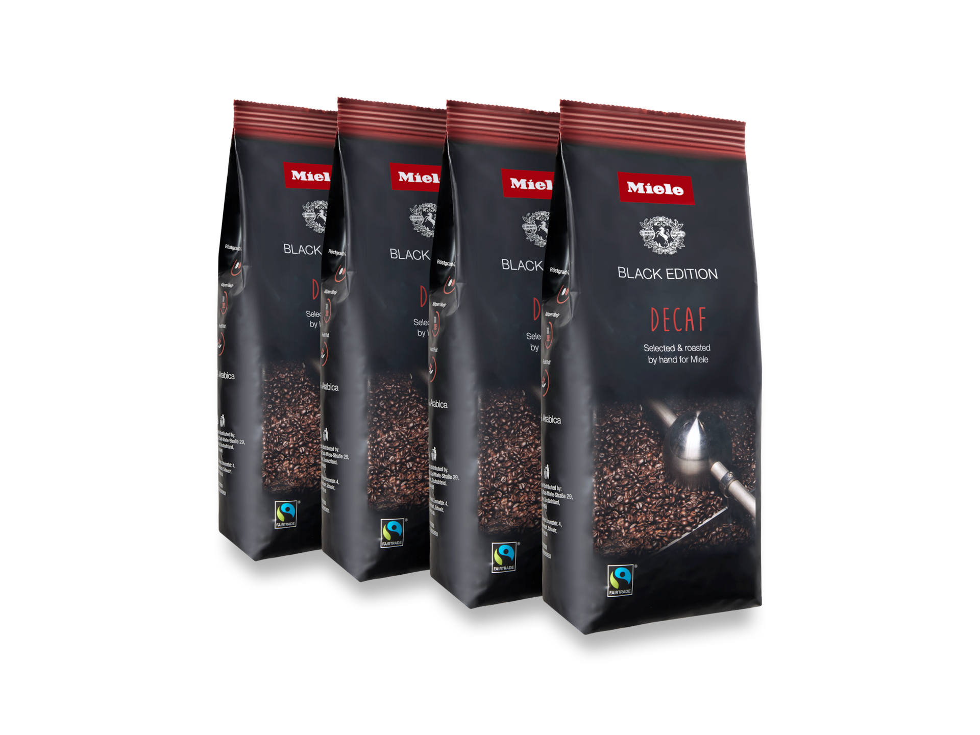 Accessories/Consumables (A&C) - Miele Black Edition DECAF 4x250g - 2