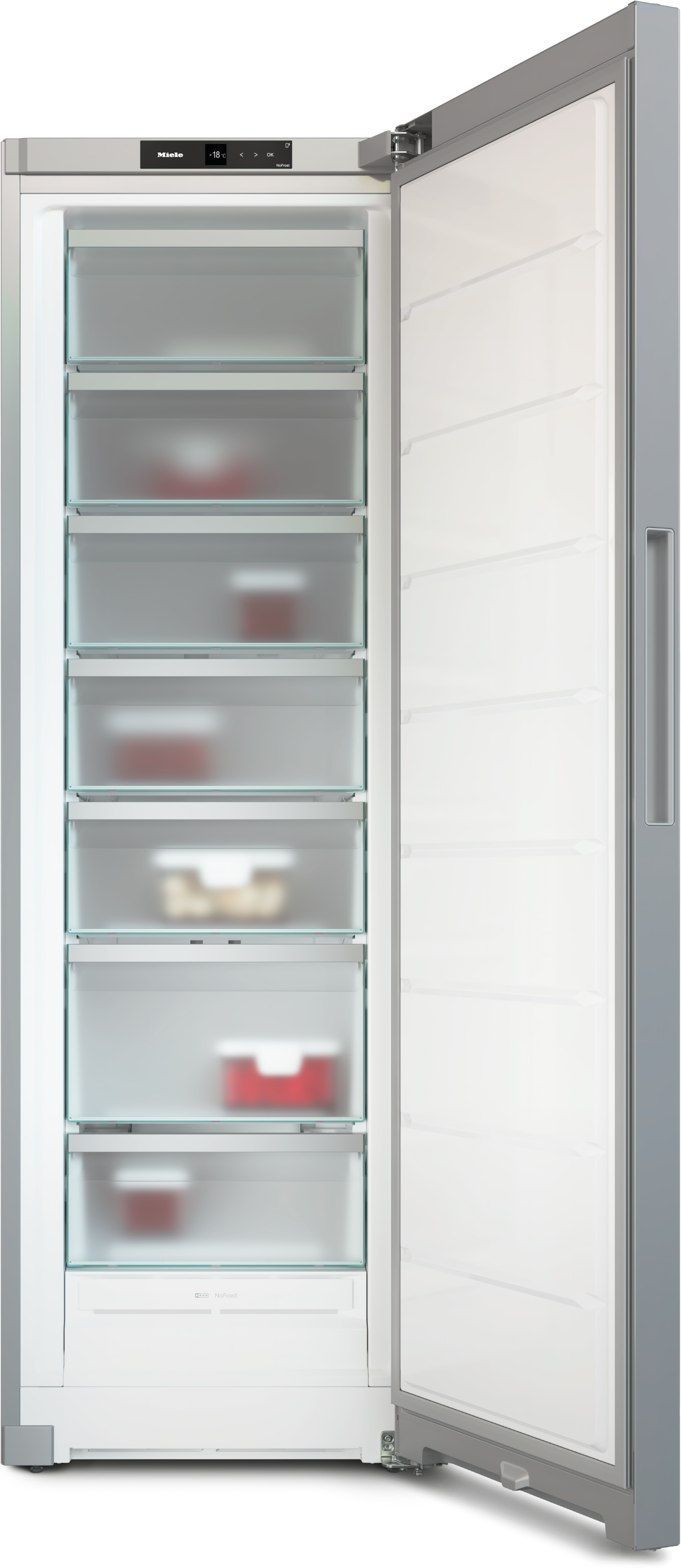 Réfrigérateurs/congélateurs - FN 4372 D-1 Aspect acier inoxydable - 2