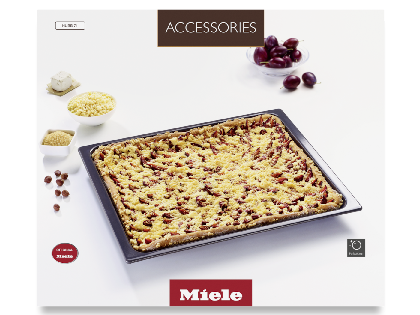 HUBB 71 Genuine Miele multi-purpose tray product photo Front View2 ZOOM