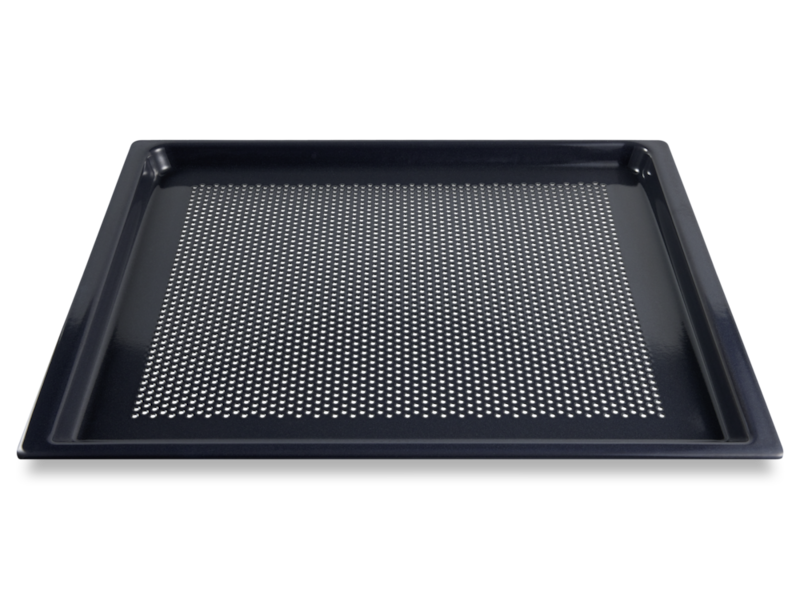 Gourmet baking and AirFry tray, perforated