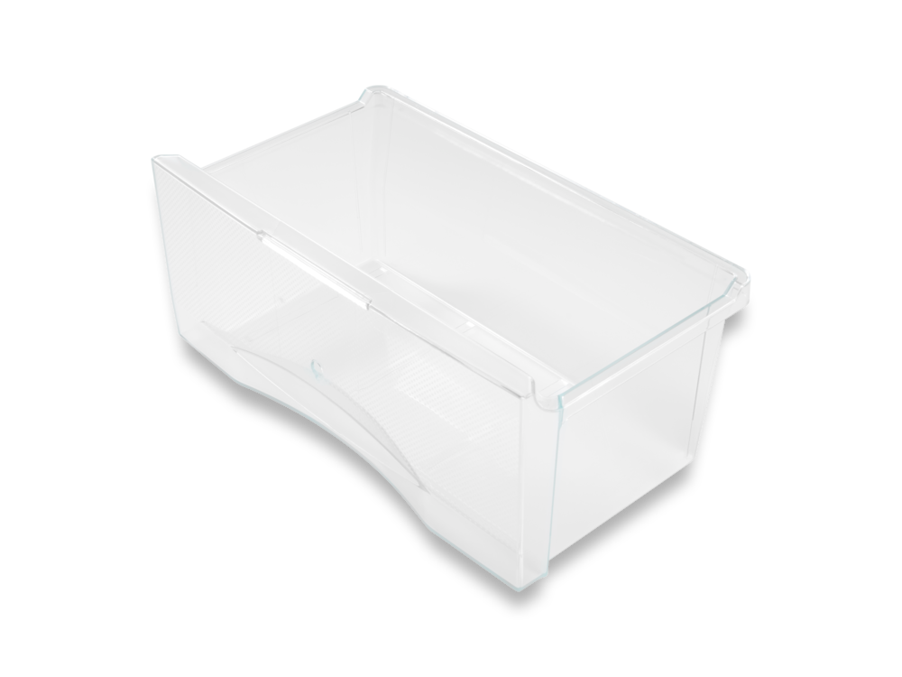 Spare parts - Domestic - Drawer bottom 412x240x185/165mm - 2