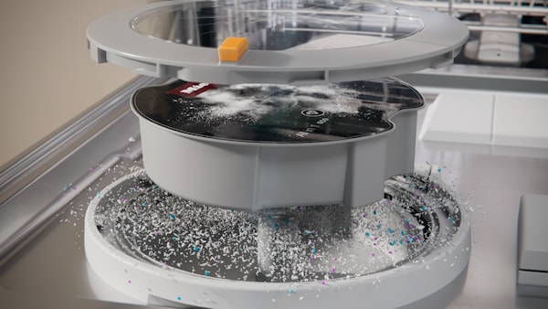Miele autodos for Miele dishwasher in action