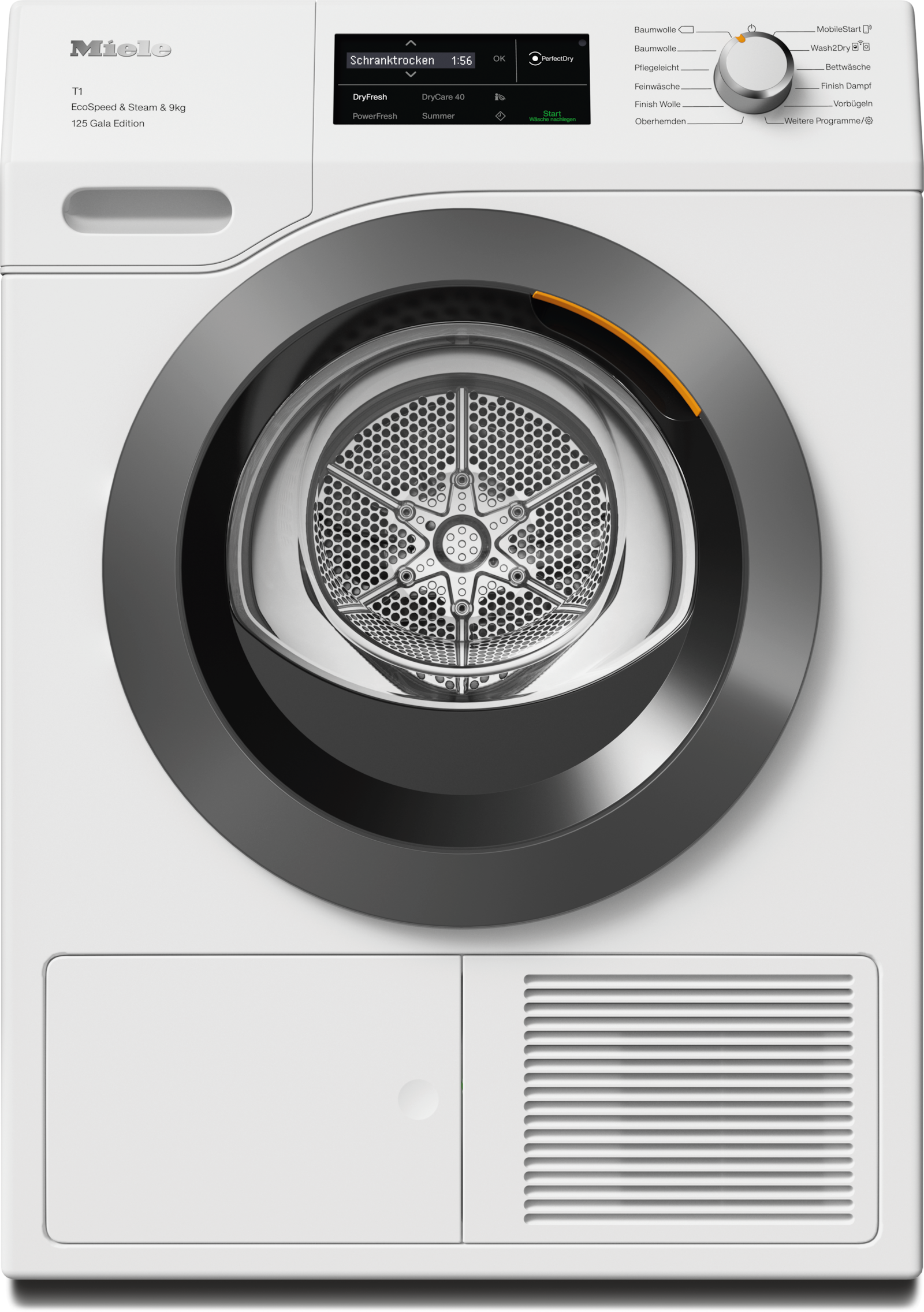 Miele - TCL690WP EcoSpeed&Steam&9kg Lotosweiß – Trockner - 1