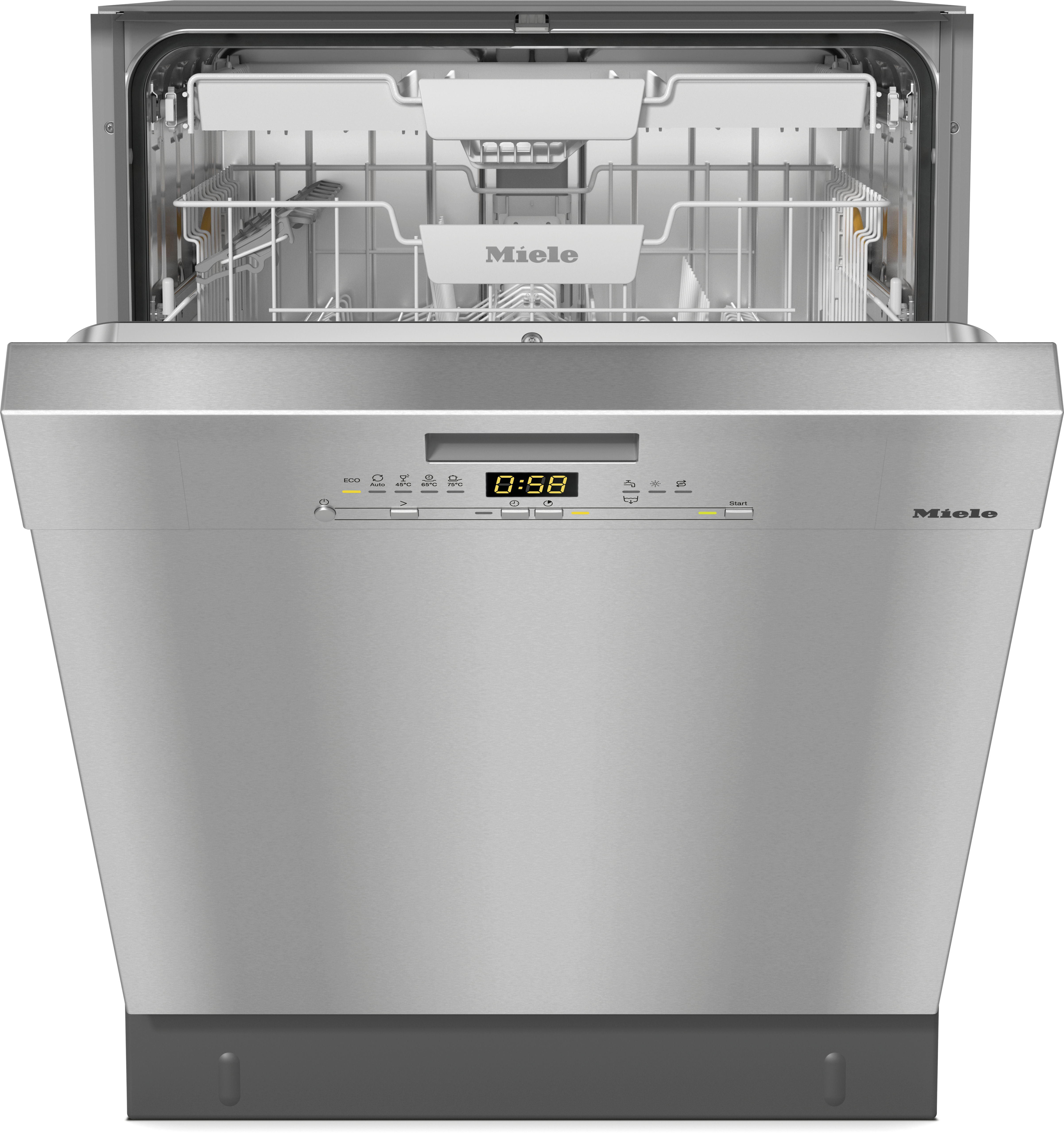 Miele - G 5110 SCU Active rustfritt stål CleanSteel – Oppvaskmaskiner