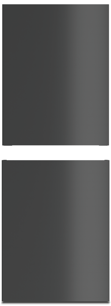 Chimenea de color gris mate