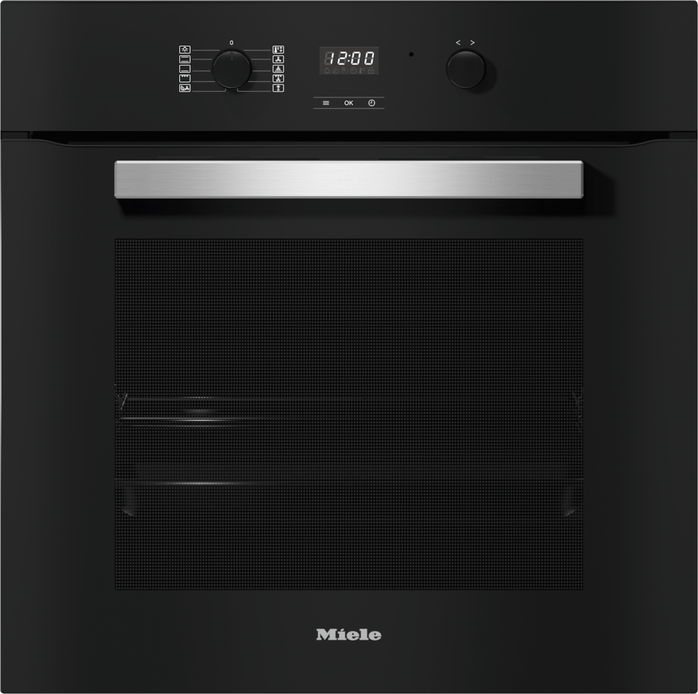 H 2457 B  Obsidian Black Oven product photo