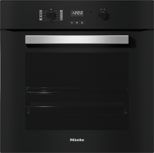 H 2457 B  Obsidian Black Oven product photo