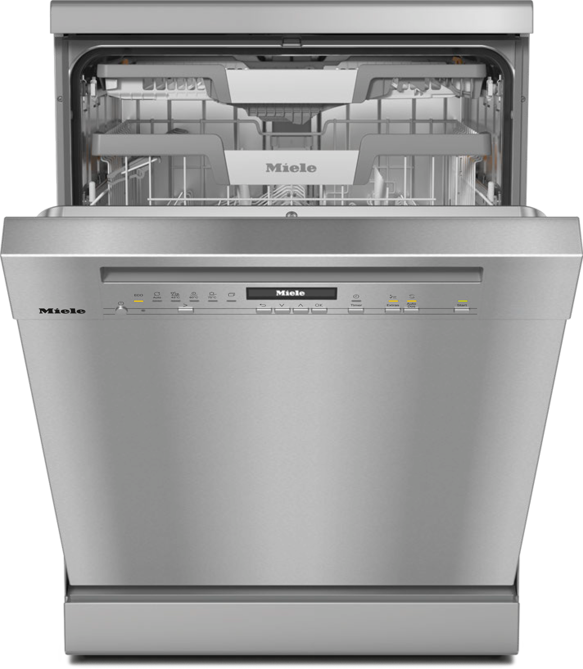 Dishwashers - G 7130 SC Front AutoDos CleanSteel front - 1