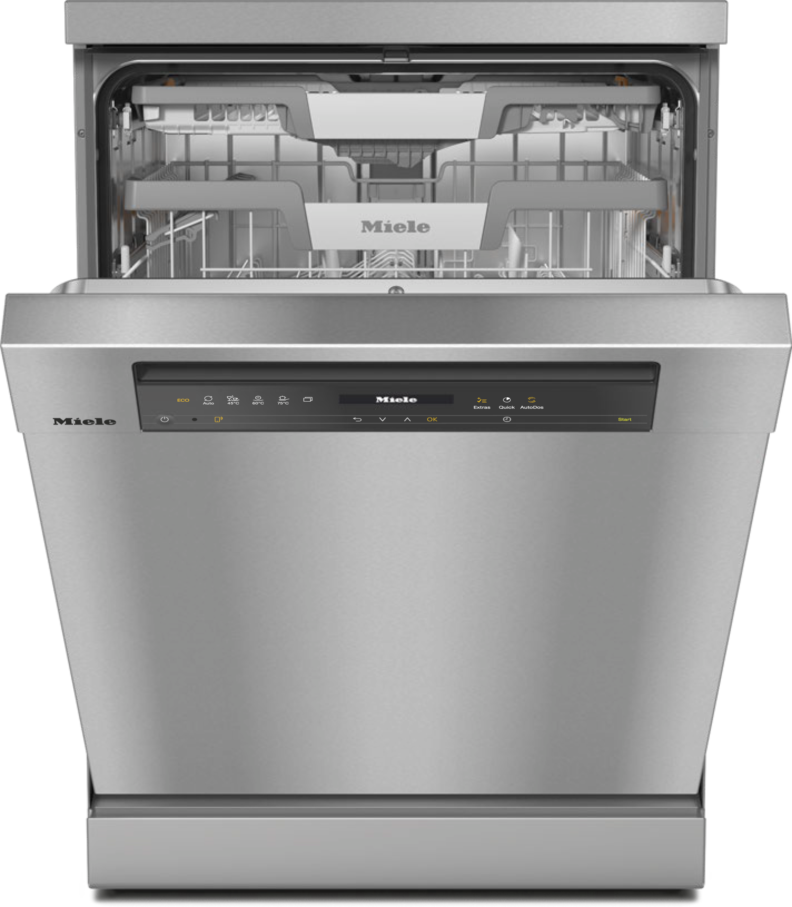 Dishwashers - G 7600 SC AutoDos Stainless steel/CleanSteel - 1