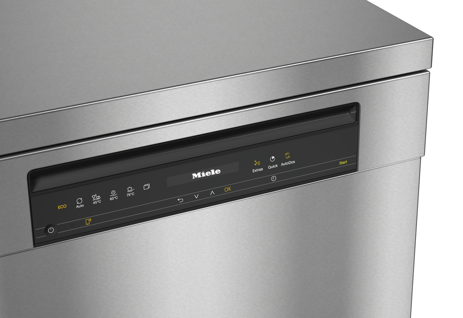 Dishwashers - G 7600 SC AutoDos Stainless steel/CleanSteel - 3