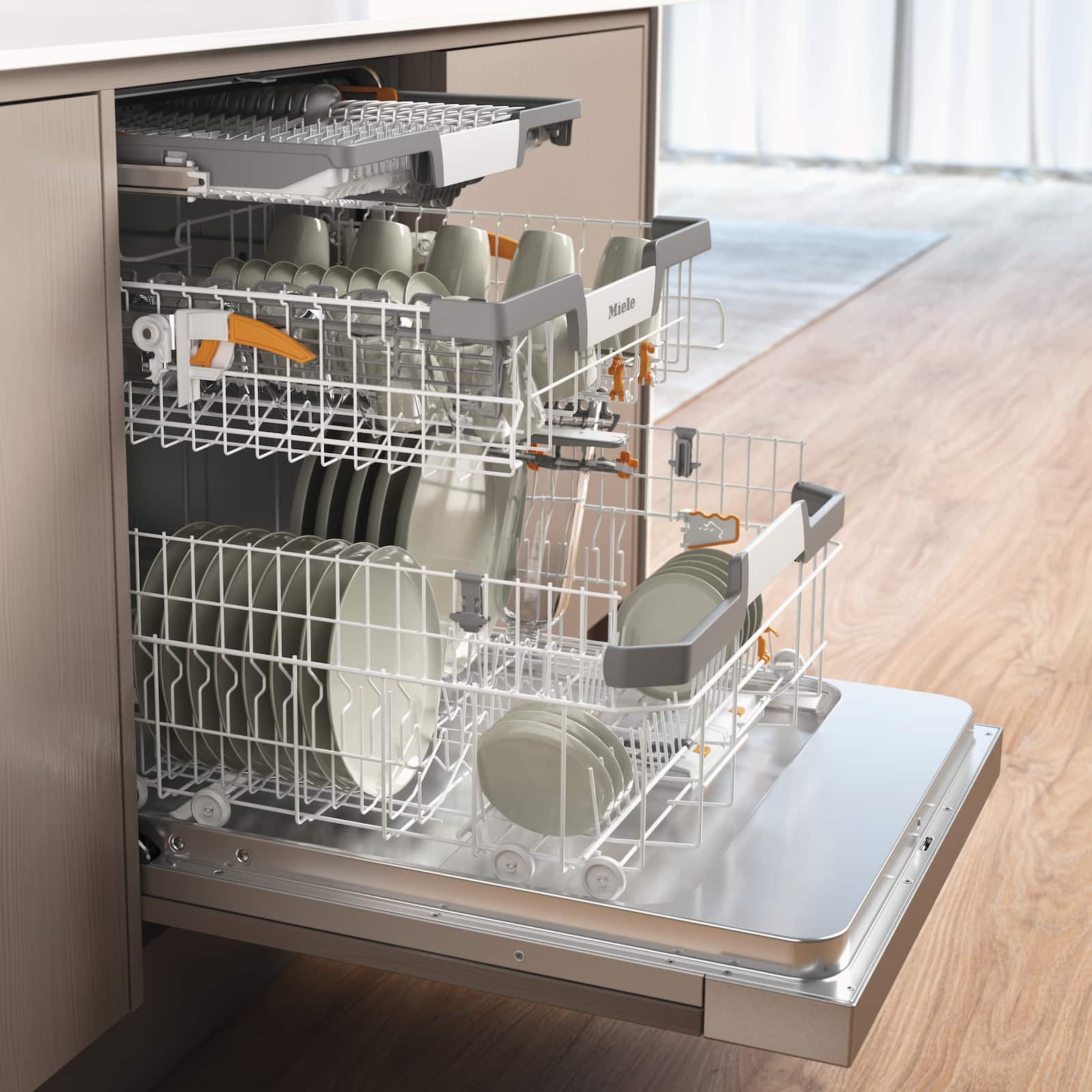 Dishwashers - G 7210 SCi Stainless steel/CleanSteel - 3