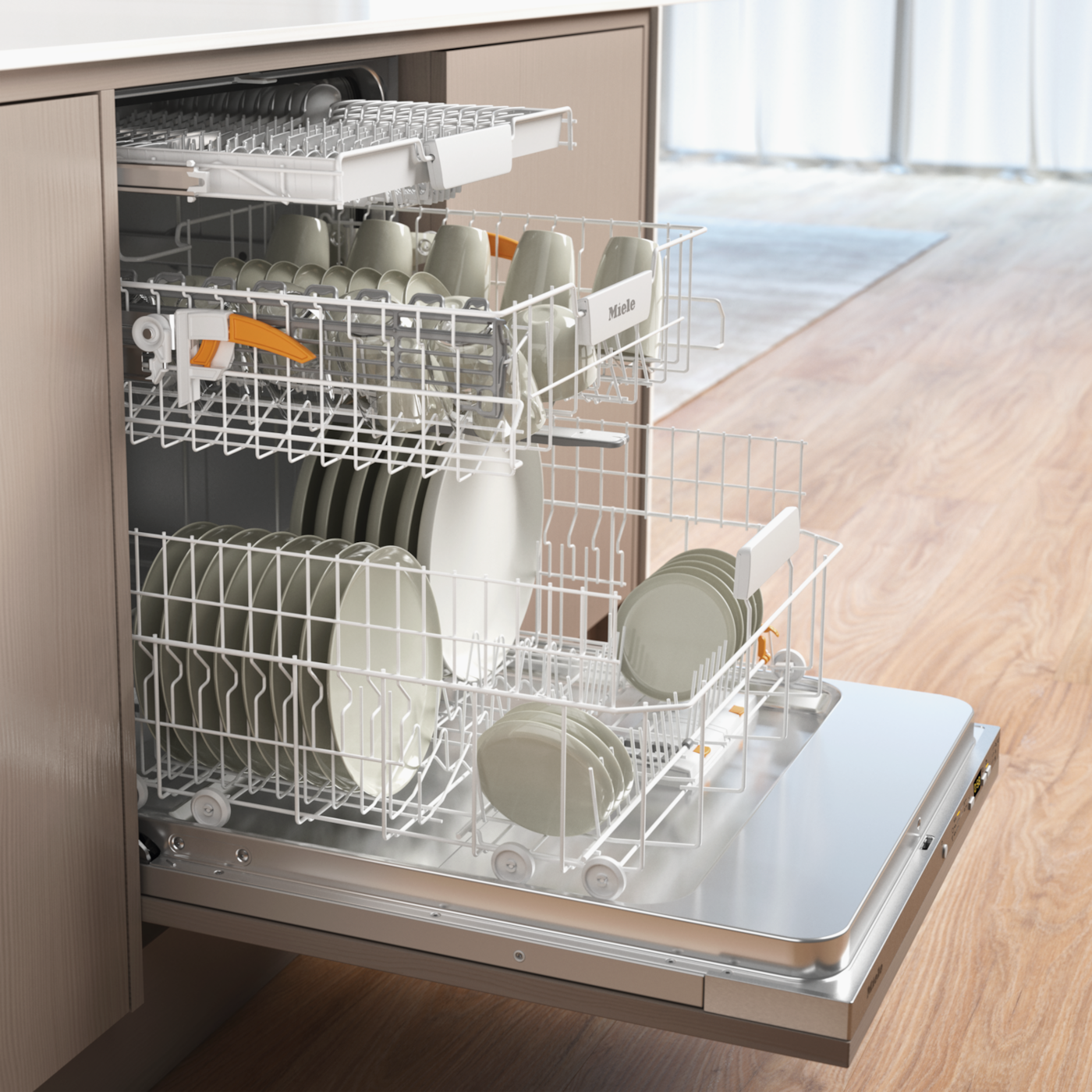 G 5050 C SCVi Active Fully integrated dishwashers product photo Laydowns Detail View ZOOM