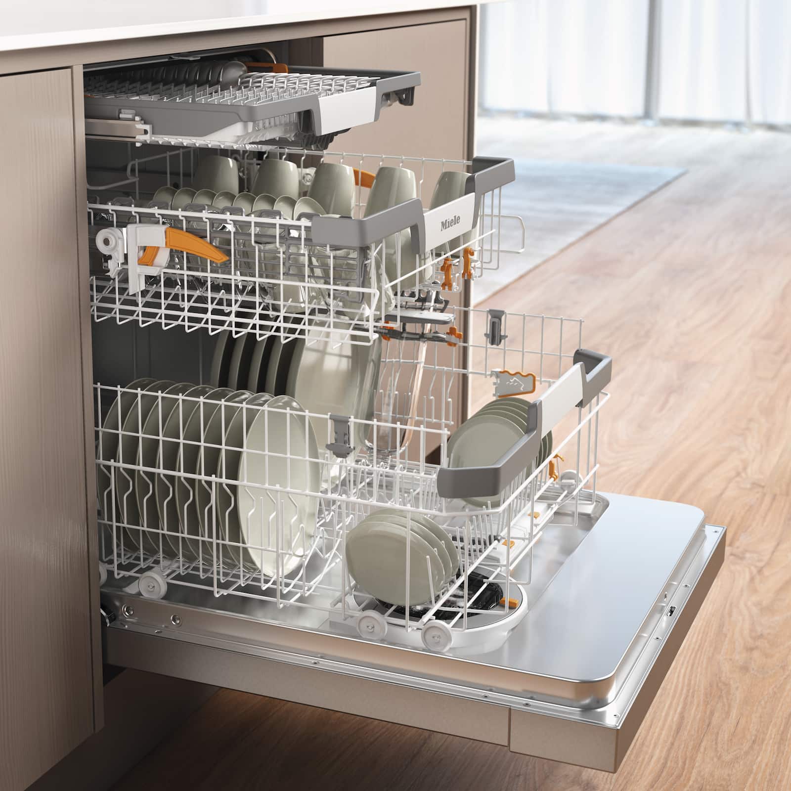 Lave-vaisselle - G 7600 SCU AutoDos Inox CleanSteel - 3